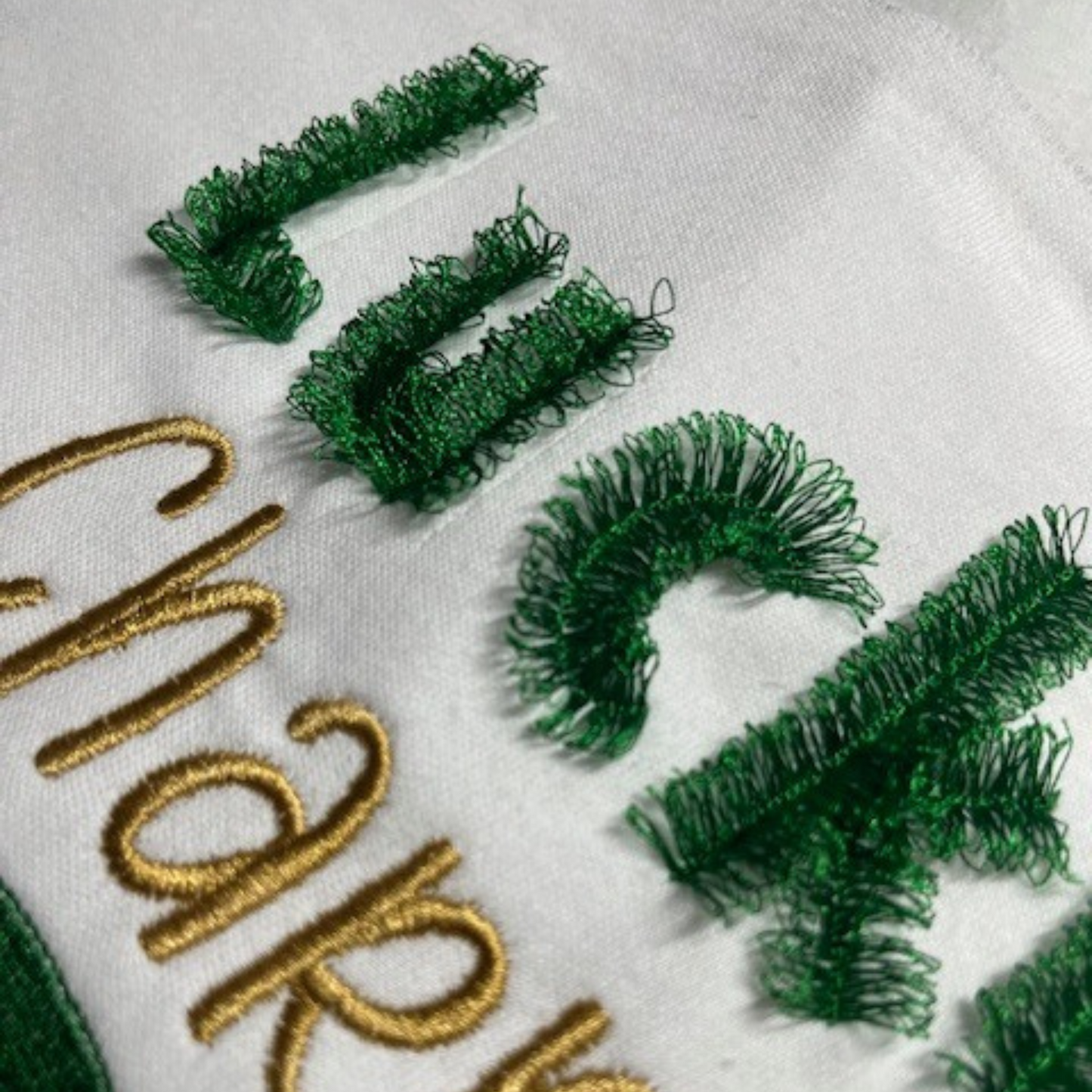 Personalised Embroidered Children's St Patrick's Day Lucky Charm Design