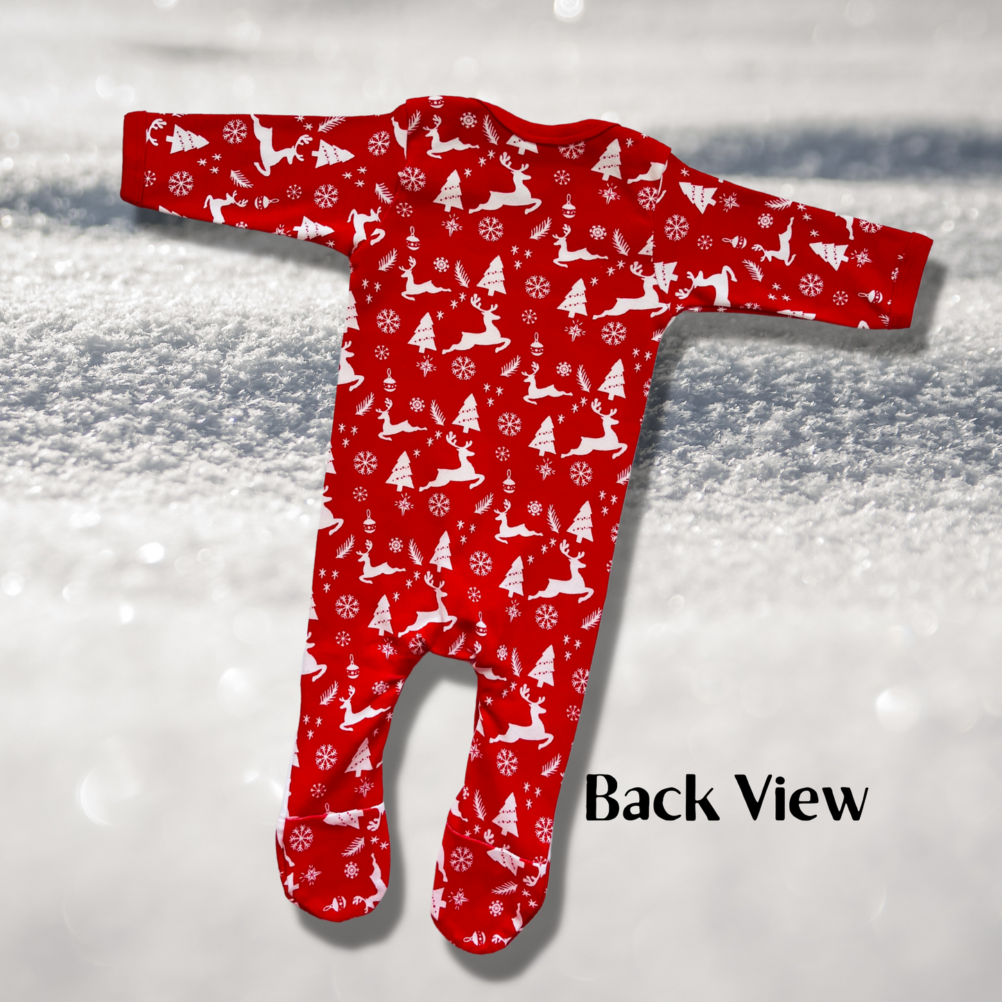Personalised Embroidered Christmas Childrens Pyjamas and Rompersuits with a Cute Bear dressed in Tartan Merry Christmas or My 1st Christmas