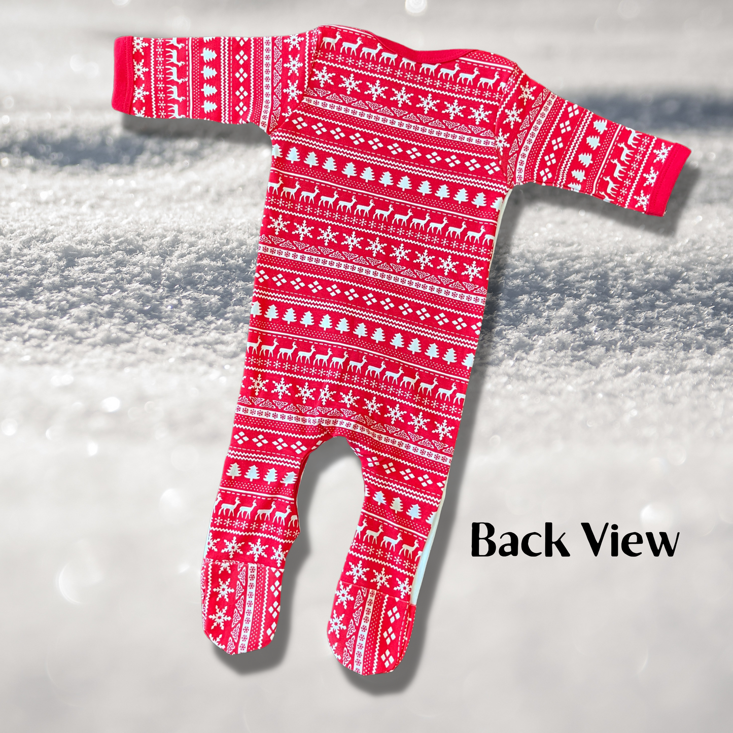 Personalised Embroidered Christmas Childrens Pyjamas and Rompersuits with a Cute Bear dressed in Tartan Merry Christmas or My 1st Christmas