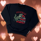 Personalised Embroidered Children's Valentine's Top: Dinosaur Design
