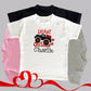 Personalised Embroidered Children's Valentine's Top: Truck Design.
