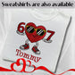 Personalised Embroidered Children's Valentine's Top: 6 7 Design